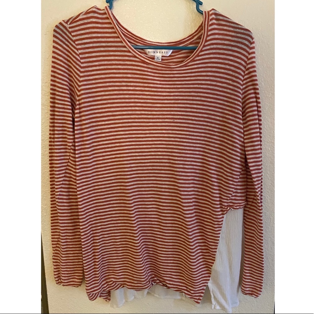NEW Downeast Basics Long Sleeve Top